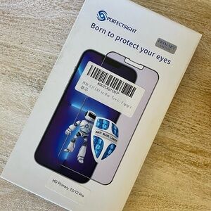 PERFECTSIGHT Anti Blue Light Tempered Glass Screen Protector iPhone 12 Pro